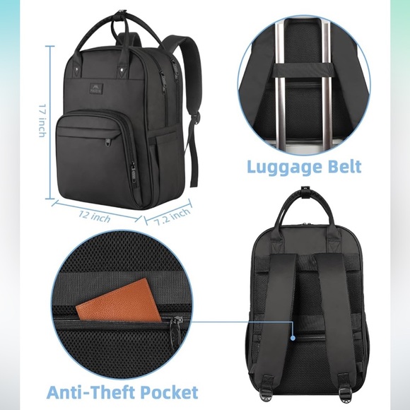 Black Backpack - Picture 3 of 16